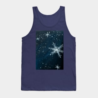 snow flake Tank Top